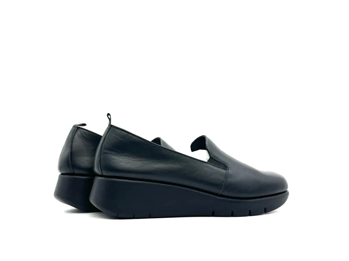 SABATINI Mocassino donna Vitello nero in Loafer e mocassini Calzature Durello - Agna, commercioVirtuoso.it