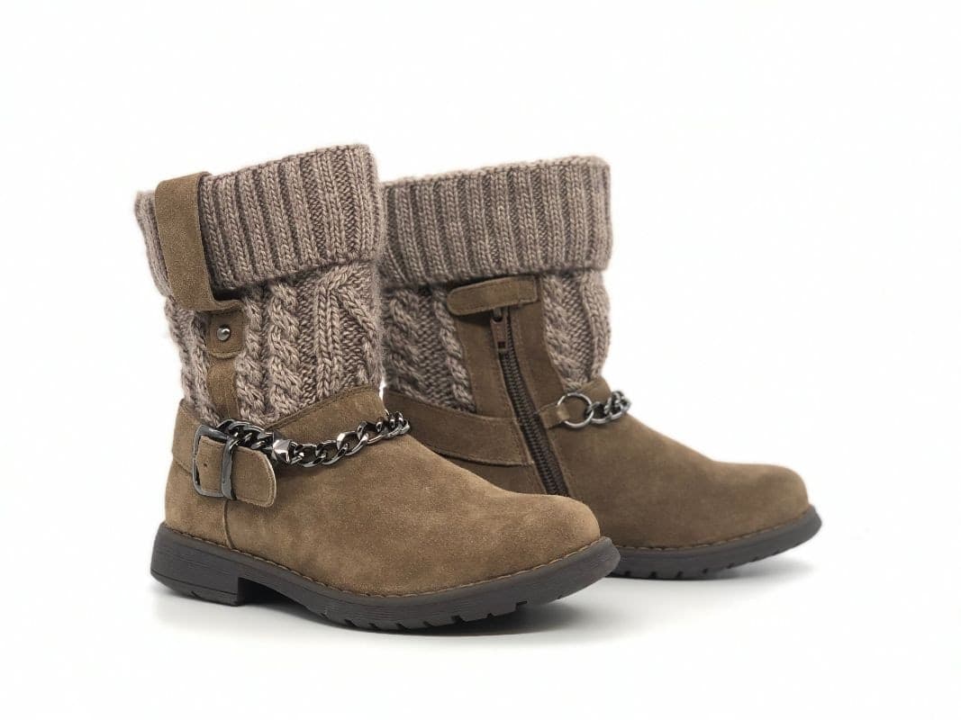 GRUNLAND Stivaletto bambina Arms taupe in Stivali Calzature Durello - Agna, commercioVirtuoso.it