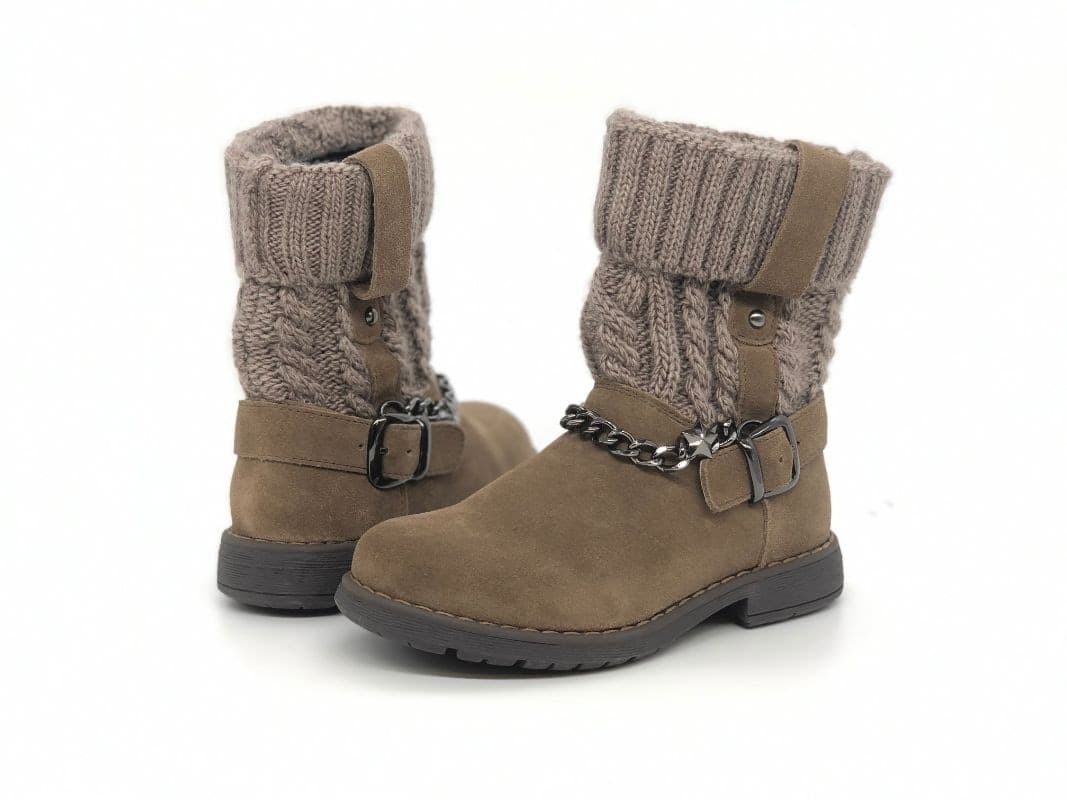 GRUNLAND Stivaletto bambina Arms taupe in Stivali Calzature Durello - Agna, commercioVirtuoso.it