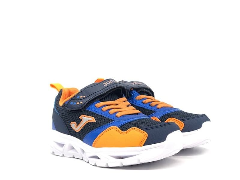 JOMA Sneakers bambino J. Star Navy Orange - 6