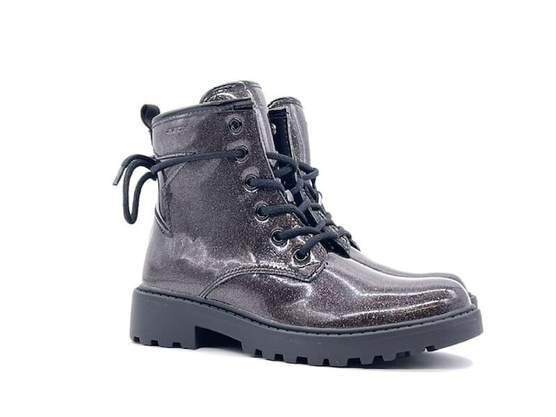 GEOX Anfibi bambina J CASEY G. G Silver - 6