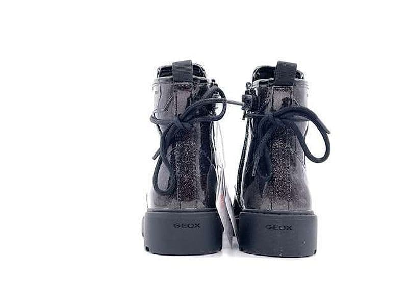 GEOX Anfibi bambina J CASEY G. G Silver in Stivali Calzature Durello - Agna, commercioVirtuoso.it