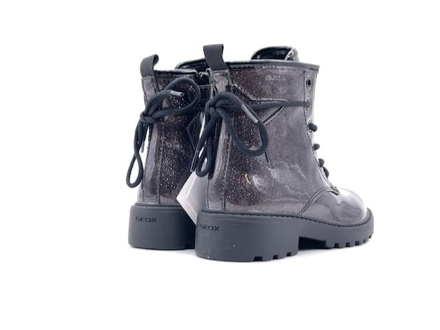 GEOX Anfibi bambina J CASEY G. G Silver in Stivali Calzature Durello - Agna, commercioVirtuoso.it