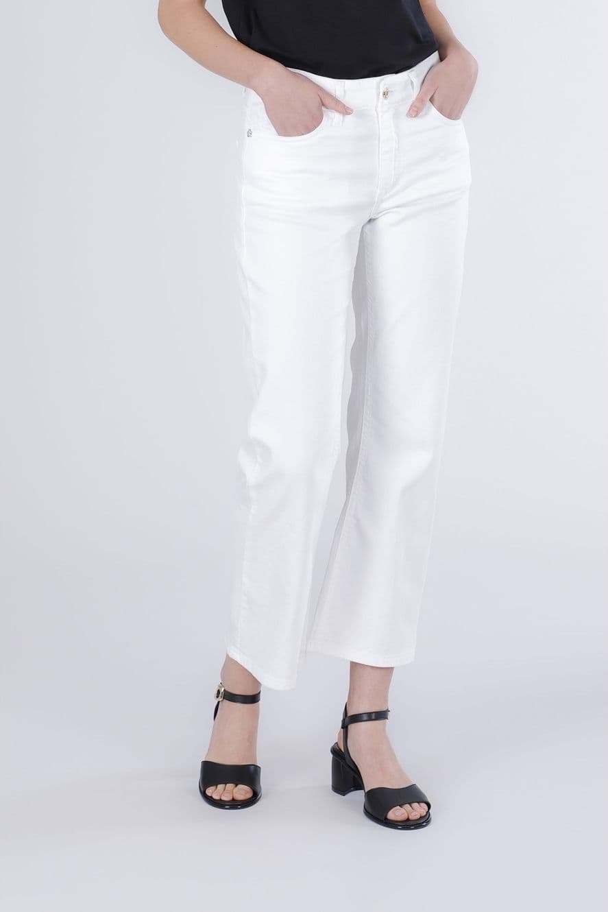 PANTALONE BOOTCUT  IN BULL DENIM - 3
