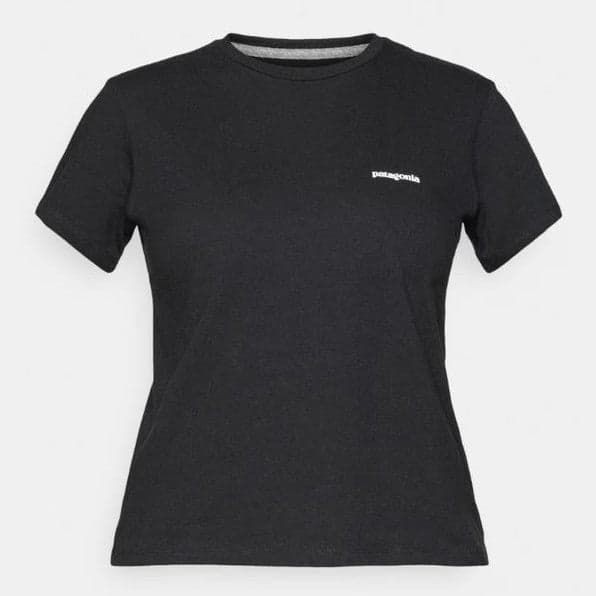 T-Shirt Patagonia Logo Resp Black - 5