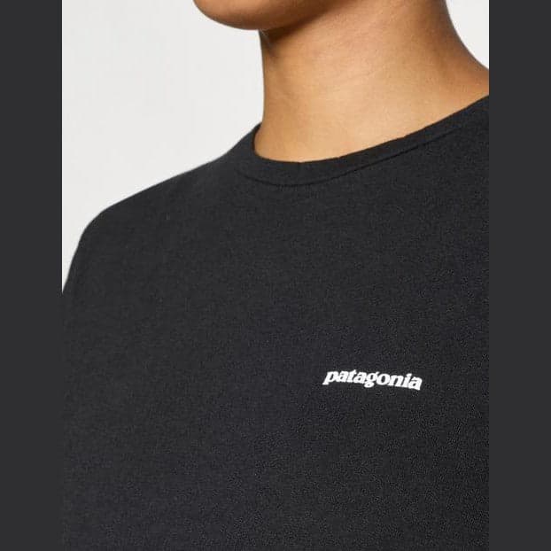 T-Shirt Patagonia Logo Resp Black in T-shirt Glad Store - Genova, commercioVirtuoso.it