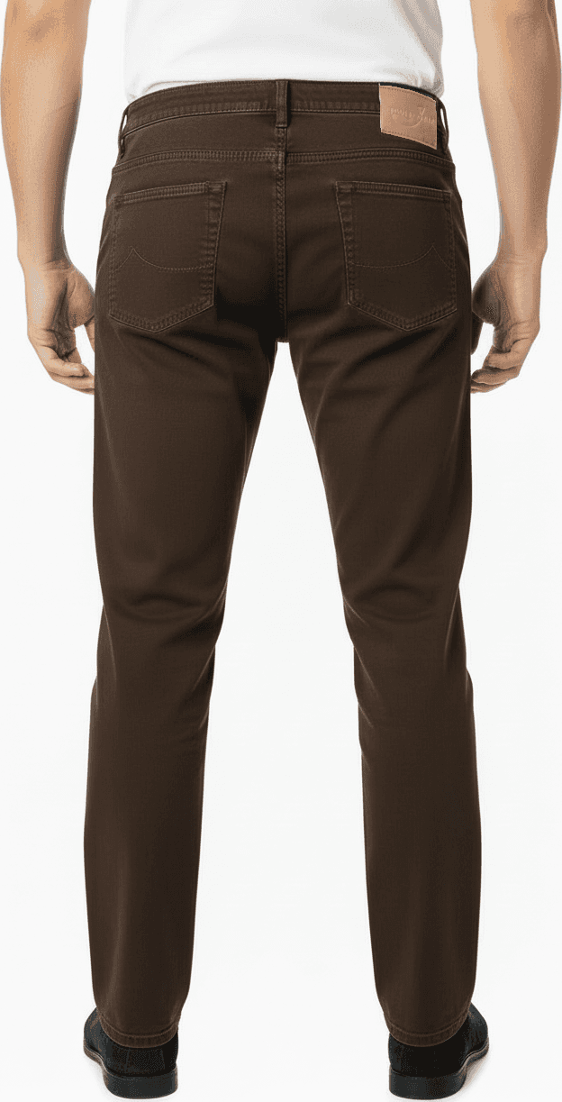 Pantalone uomo Jacob Cohen - PW622 COMF Testa di Moro - Made in Italy - 2