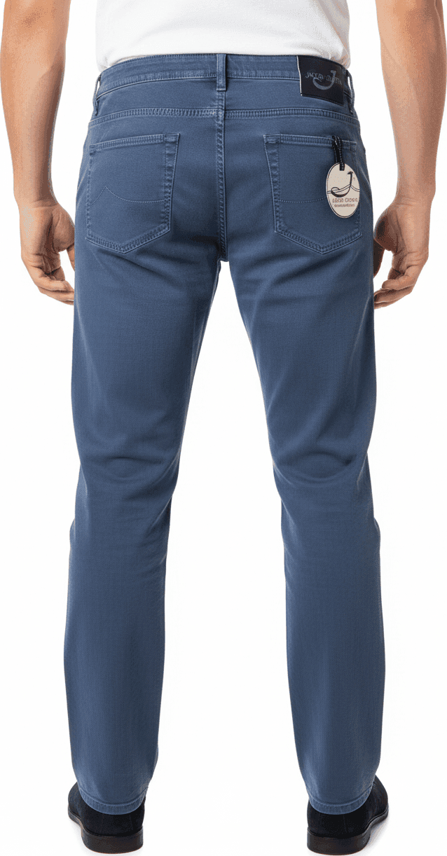 Pantalone uomo Jacob Cohen - PW622 Vintage Cotone Blu scuro Made in Italy in Pantaloni Couture - Sestu, commercioVirtuoso.it