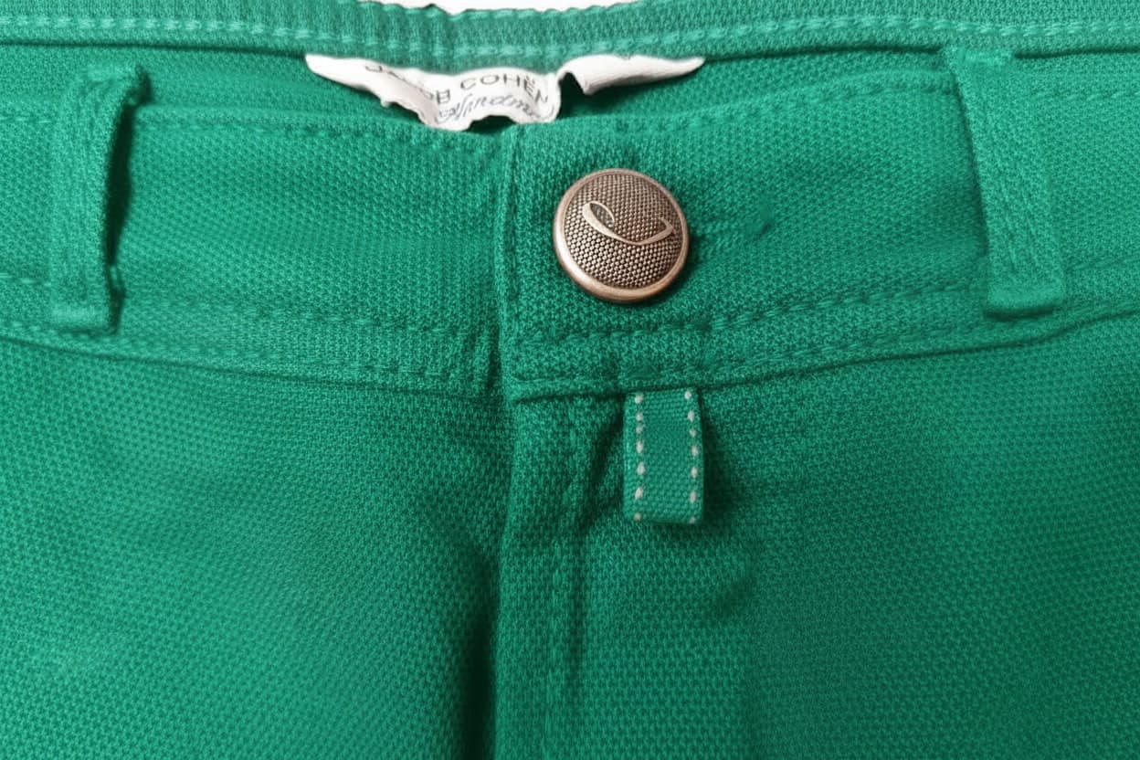 Pantalone uomo Jacob Cohen - Cotone verde smeraldo Made in Italy in Pantaloni Couture - Sestu, commercioVirtuoso.it