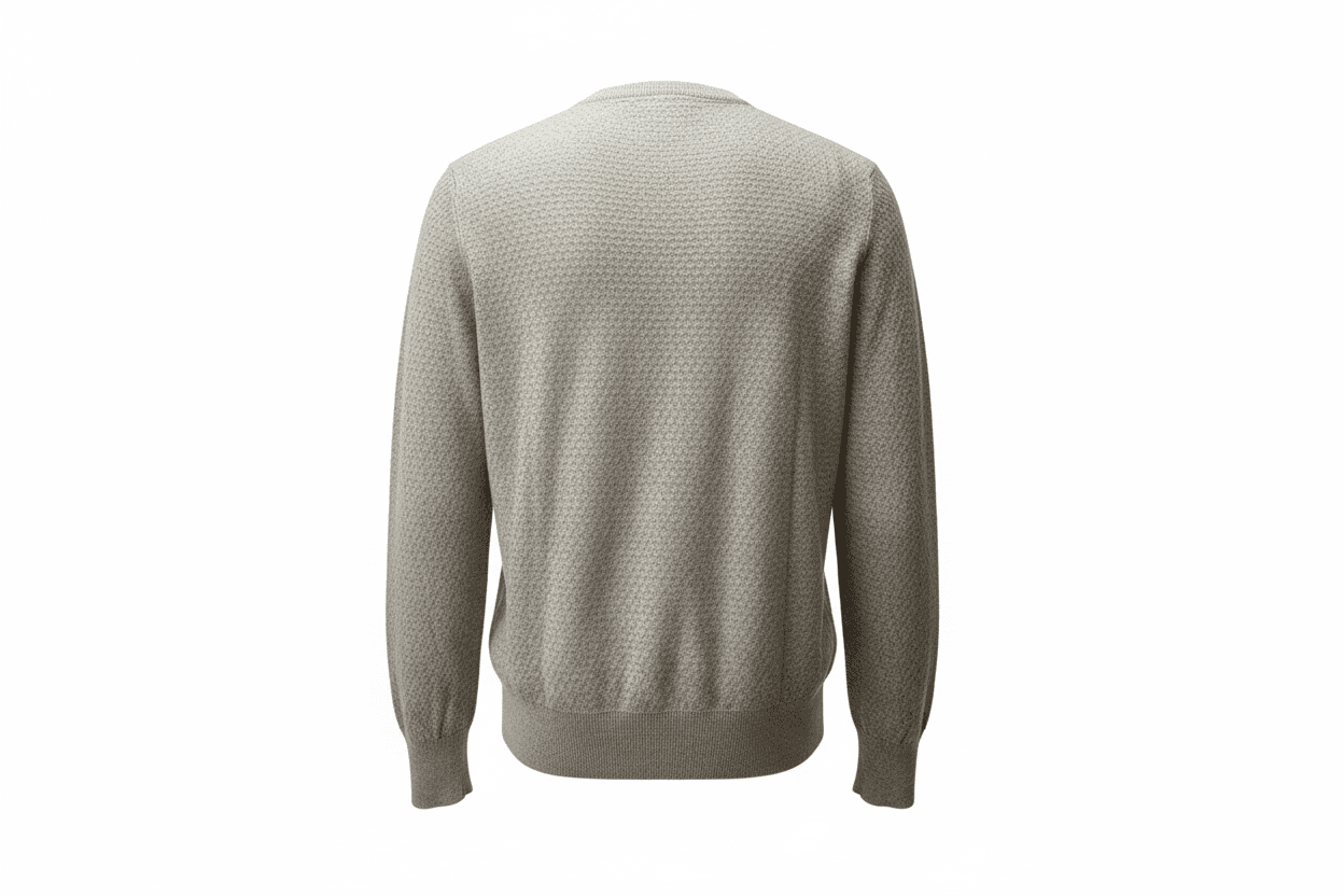 Maglia uomo La Fileria - Girocollo Grigio 100% Cotone Made in Italy in Maglie termiche Couture - Sestu, commercioVirtuoso.it