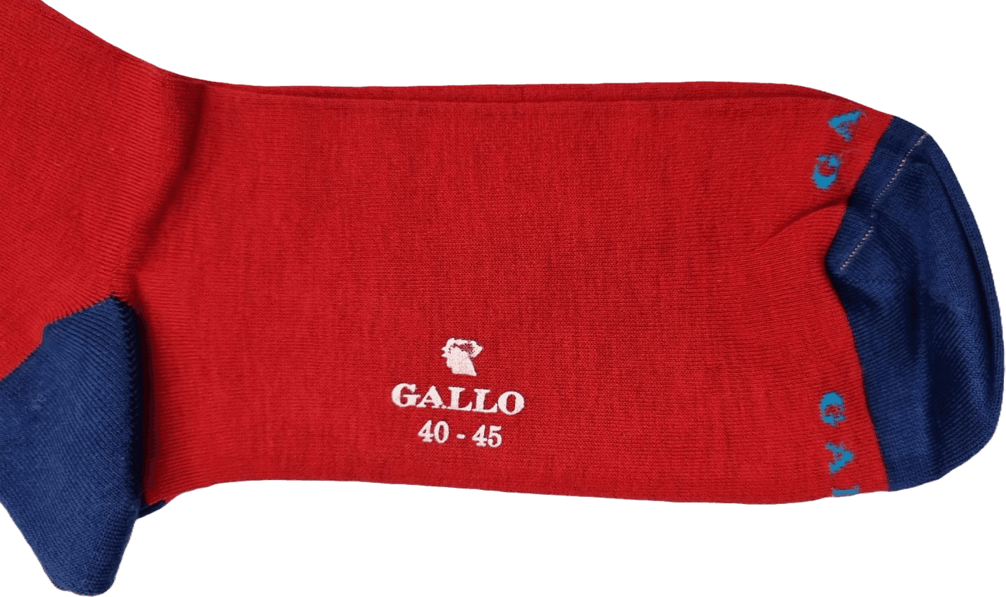 Calza lunga uomo Gallo - Colore Papavero in Calze Couture - Sestu, commercioVirtuoso.it