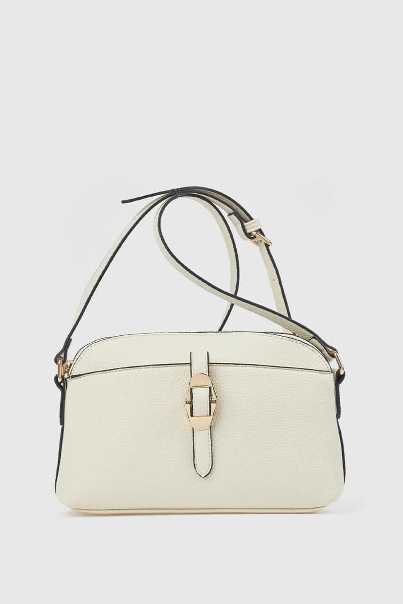 Borsa a tracolla in ecopelle con tasca | Verde Fashion - 16