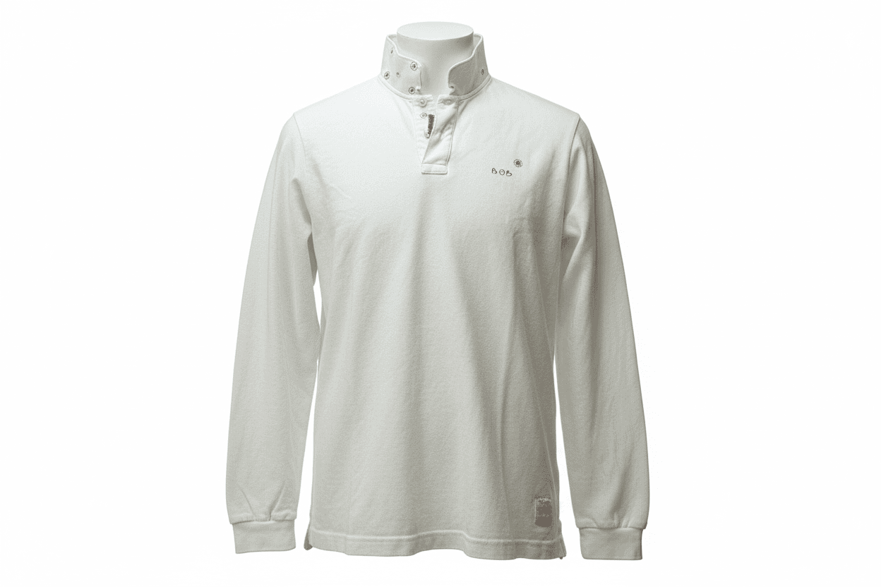 Maglia Polo uomo Bob the Original - maniche lunghe - 3