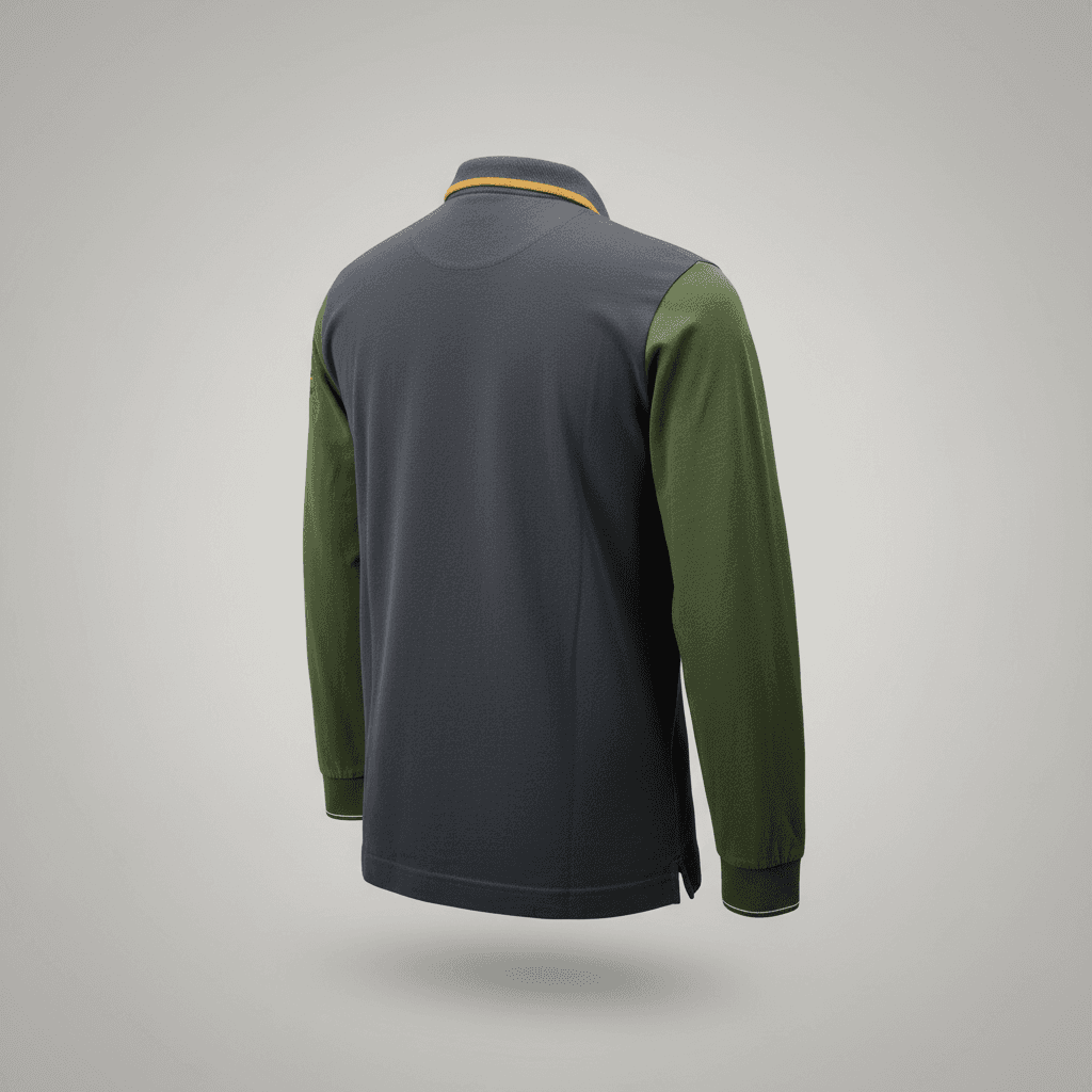 Polo uomo Aeronautica Militare - maniche lunghe - 3