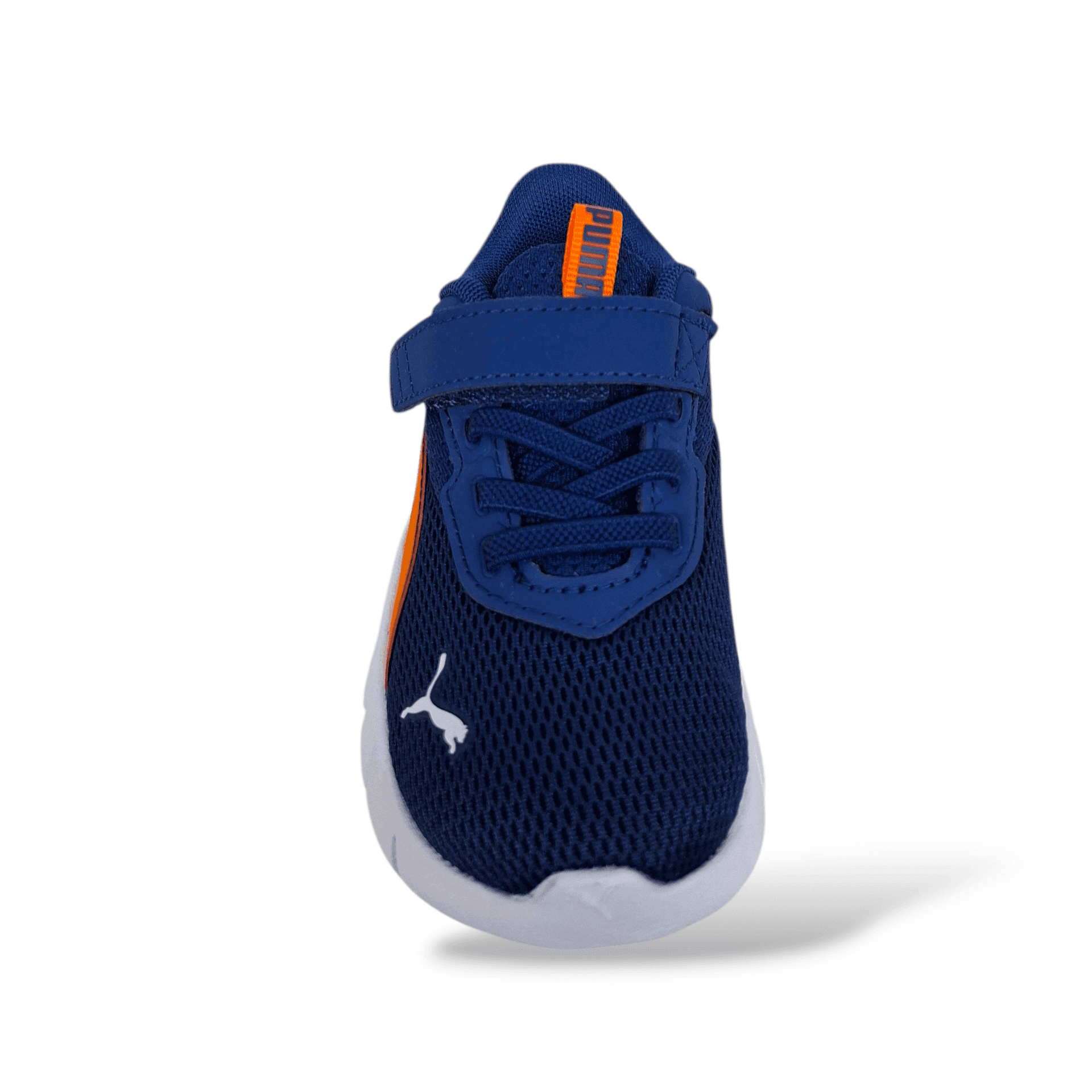 Sneakers bambino PUMA FlexFocus Modern blu arancione con velcro in Ballerine Scarpetteria Gica - Trani, commercioVirtuoso.it