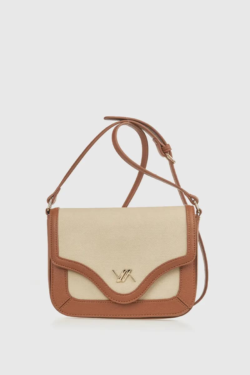 Borsa a tracolla in ecopelle con patta | Verde Fashion - 10