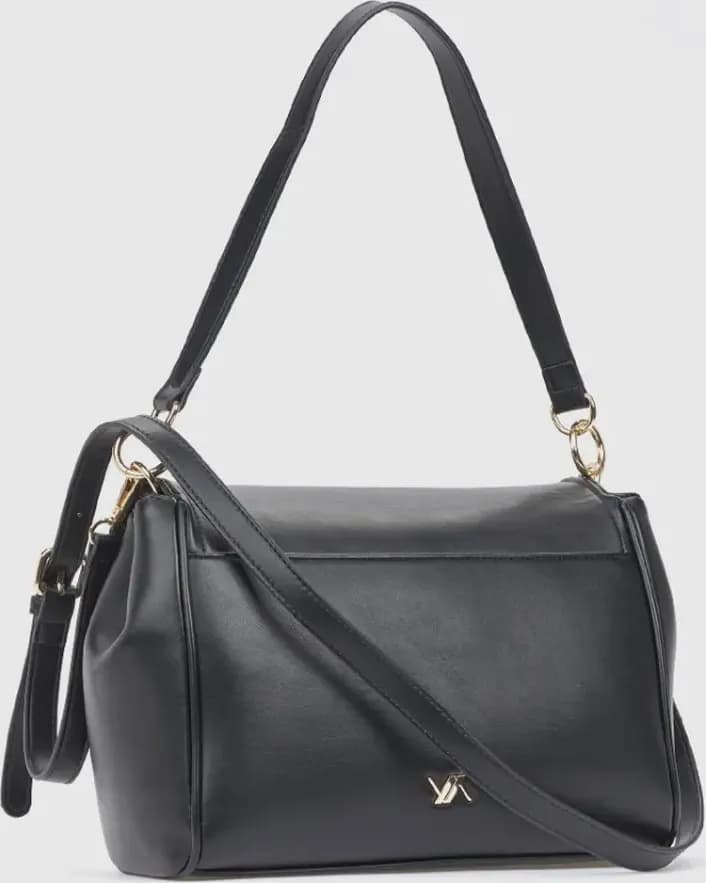 Borsa a spalla in ecopelle con patta | Verde Fashion in Borse a spalla You Store - Messina, commercioVirtuoso.it