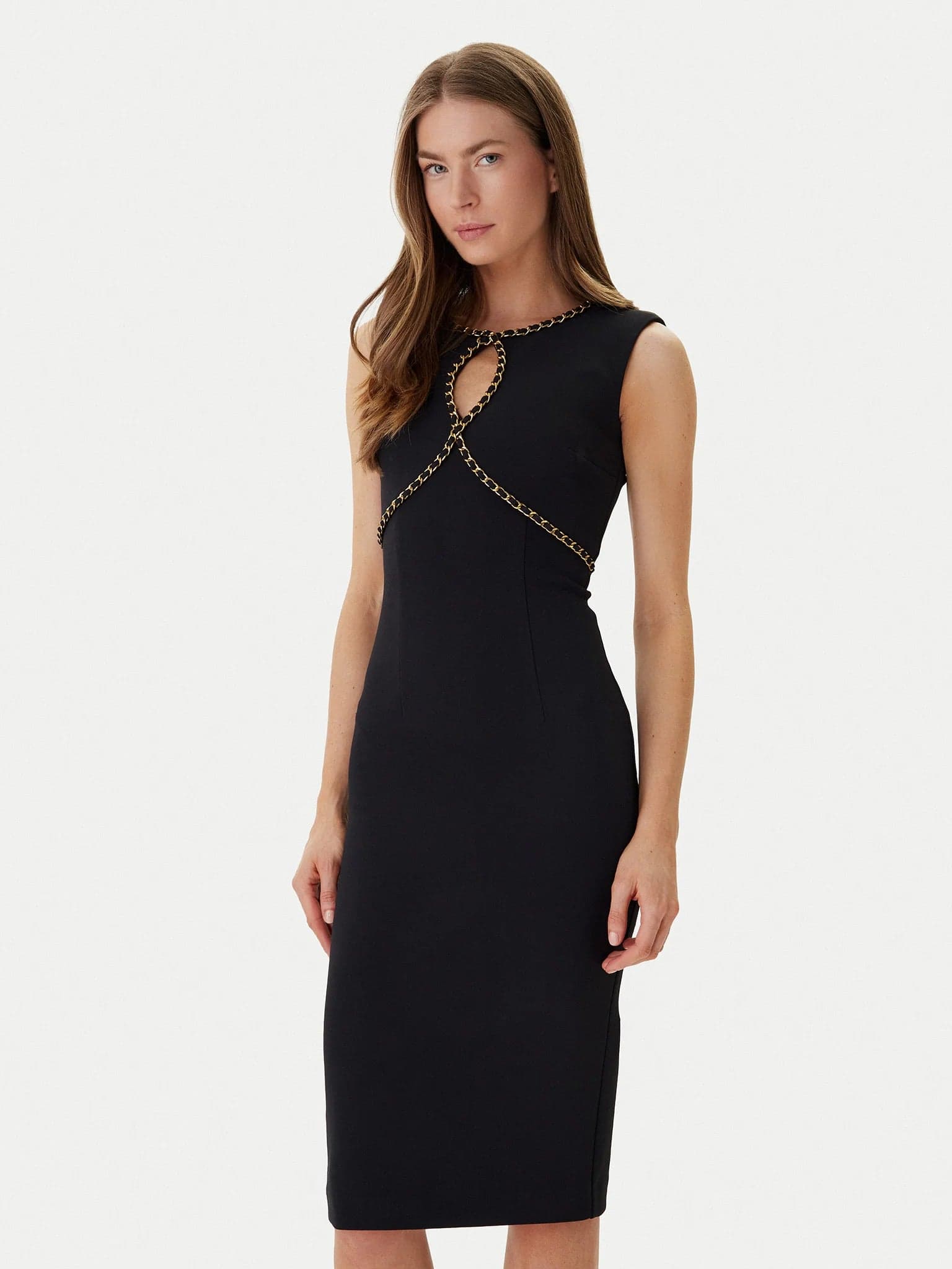 MAYE SL CHAIN MIDI DRESS in Casual Kanal 32 - Santa Maria di Licodia, commercioVirtuoso.it