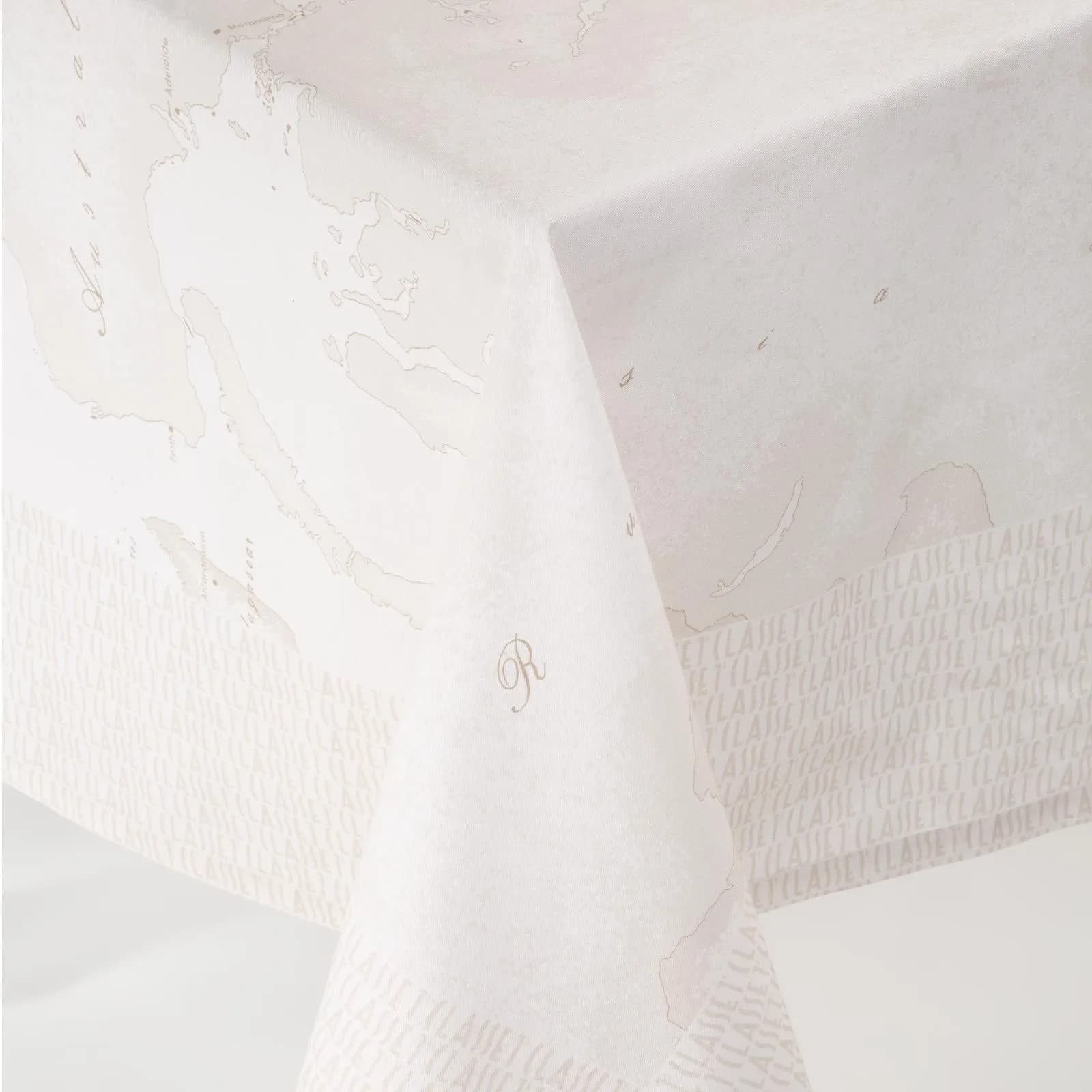 Tovaglia Tavola Geo White Geo White Alviero Martini 1A Classe in cotone - 3
