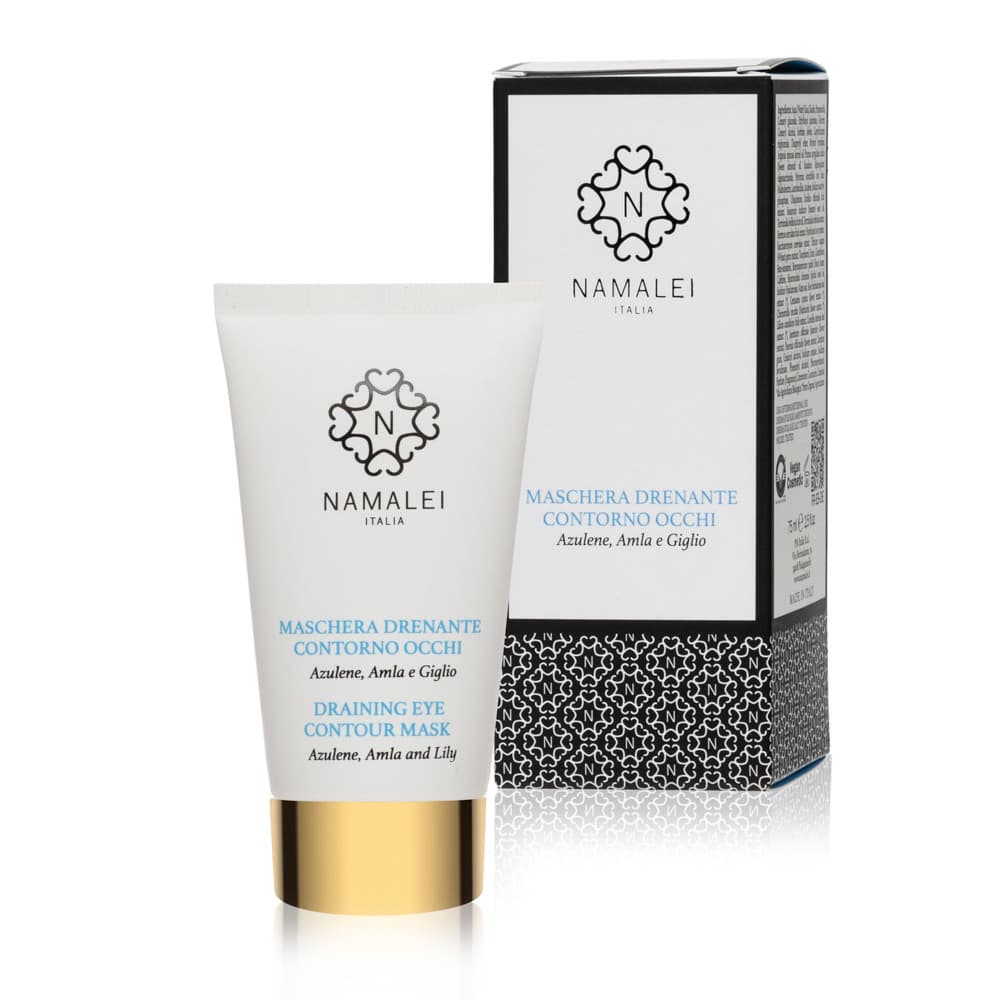 Maschera Drenante Contorno Occhi Azulene, Amla e Giglio - 2