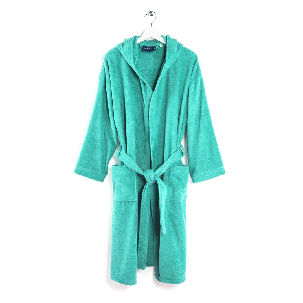 Accappatoio Arcobaleno ! Caleffi Con Cappuccio In Cotone - 92