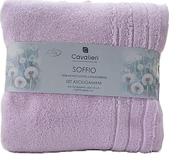 Asciugamani Soffio ! Jolie: Coppia Viso + Bidet, Spugna 550gr/mq - 15