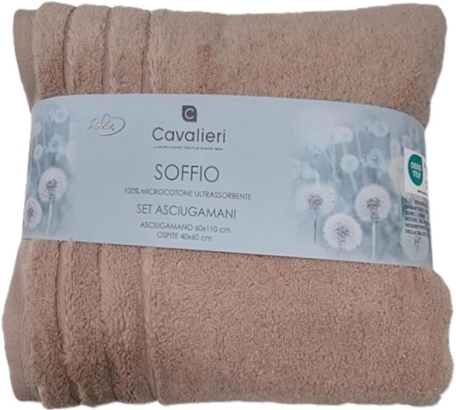 Asciugamani Soffio ! Jolie: Coppia Viso + Bidet, Spugna 550gr/mq - 14