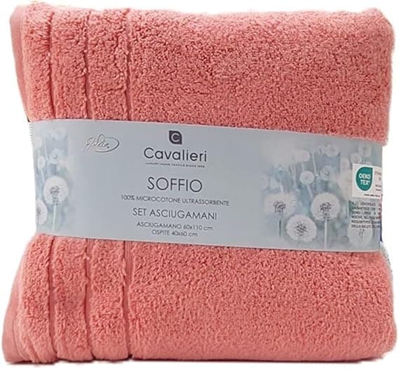 Asciugamani Soffio ! Jolie: Coppia Viso + Bidet, Spugna 550gr/mq - 16