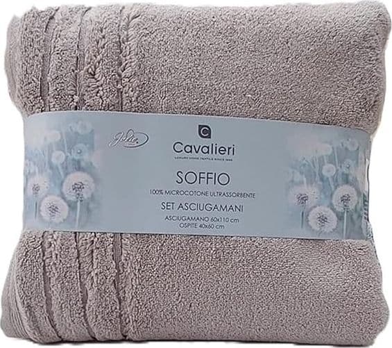 Asciugamani Soffio ! Jolie: Coppia Viso + Bidet, Spugna 550gr/mq - 11