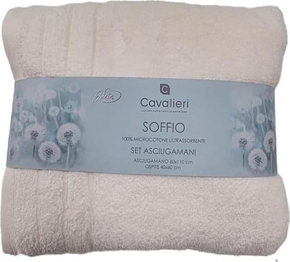 Asciugamani Soffio ! Jolie: Coppia Viso + Bidet, Spugna 550gr/mq - 7