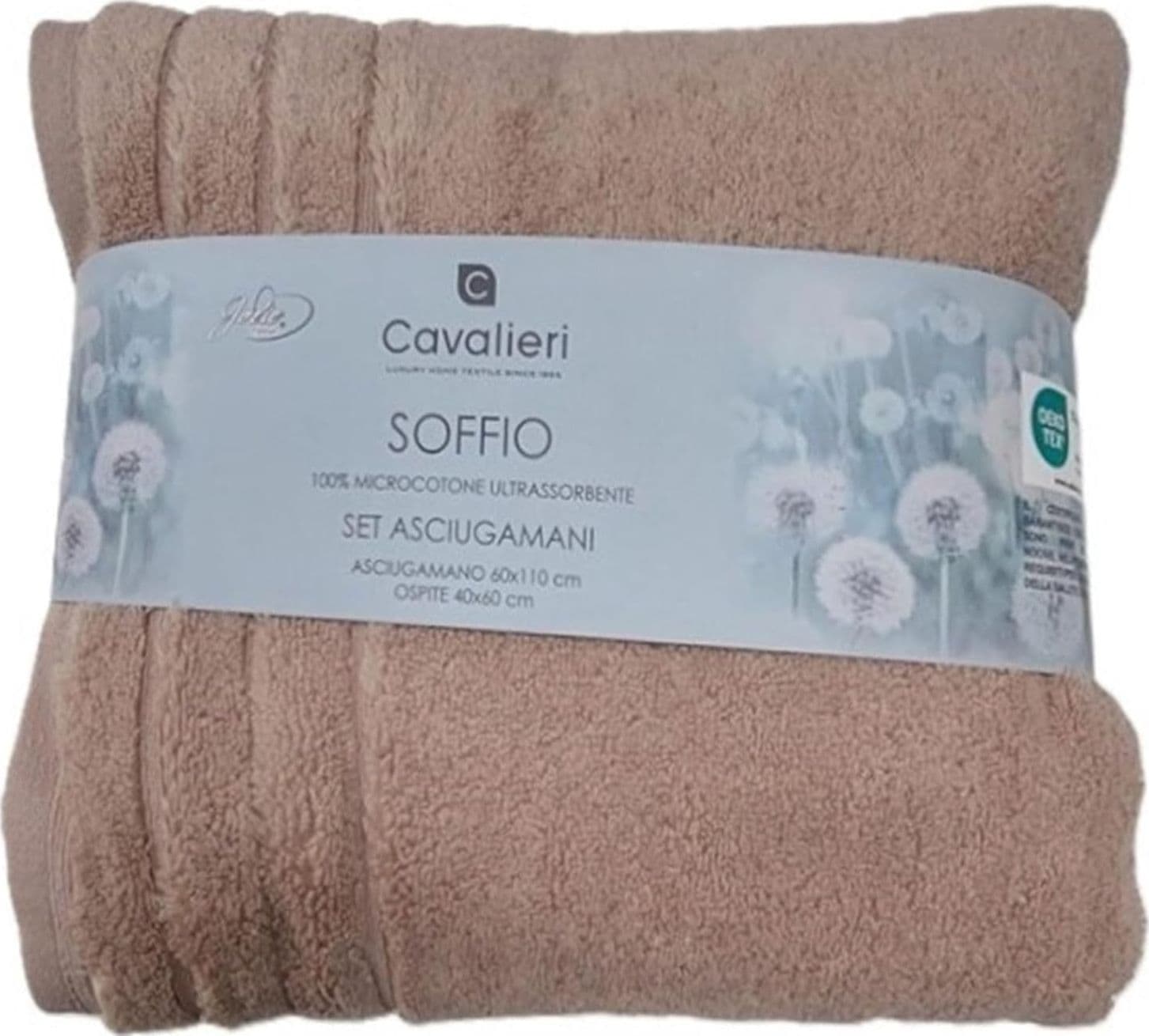 Asciugamani Soffio ! Jolie: Coppia Viso + Bidet, Spugna 550gr/mq - 8