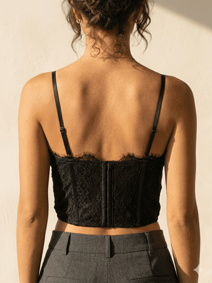 Bustier inpizzo in Canotte e top Kanal 32 - Santa Maria di Licodia, commercioVirtuoso.it