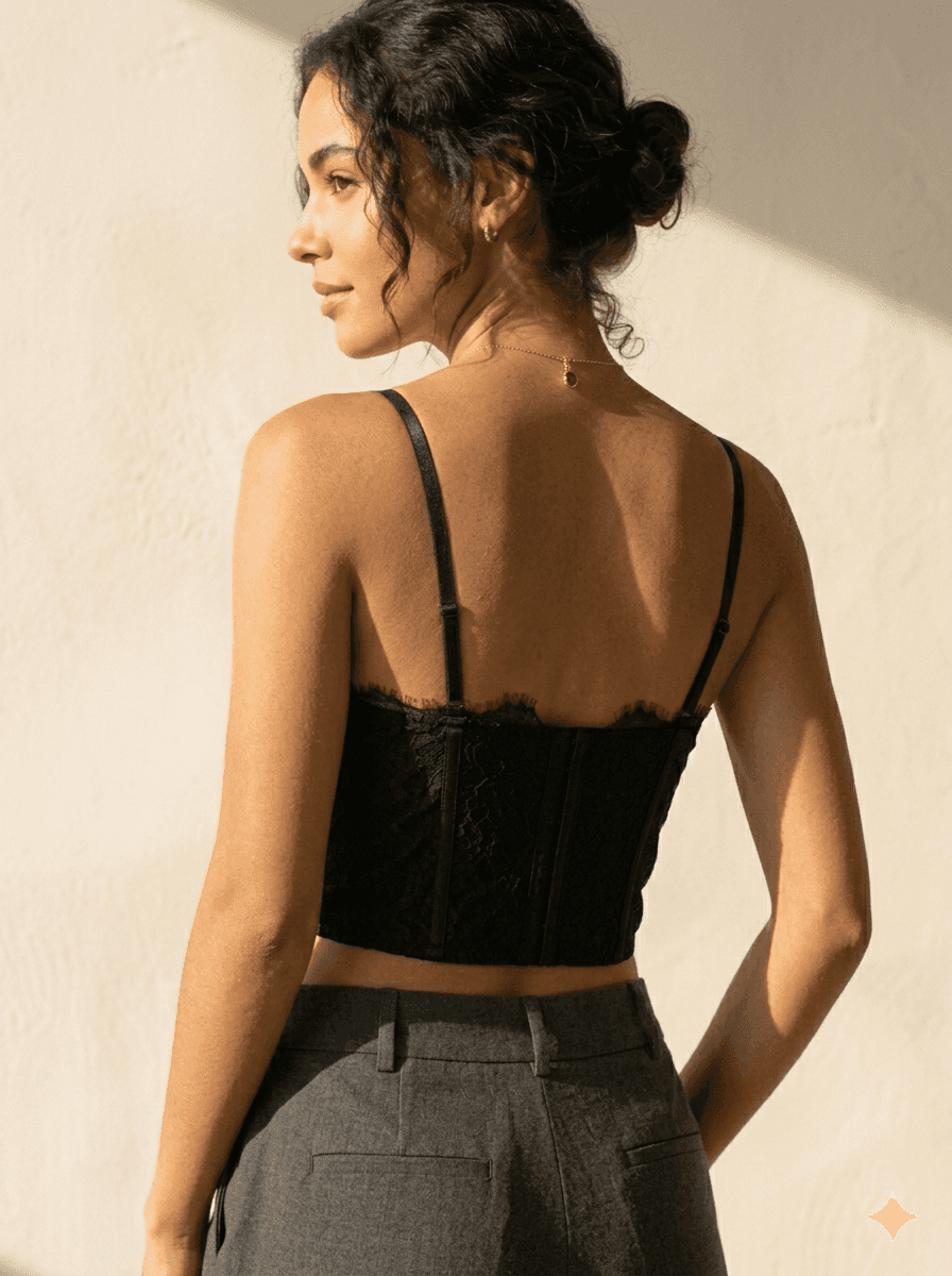 Bustier inpizzo in Canotte e top Kanal 32 - Santa Maria di Licodia, commercioVirtuoso.it