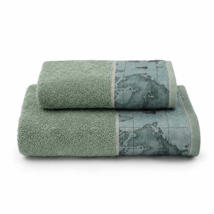 Beauty Asciugamani set ! Alviero Martini  Geo Classic Cotone + Pochette - 10