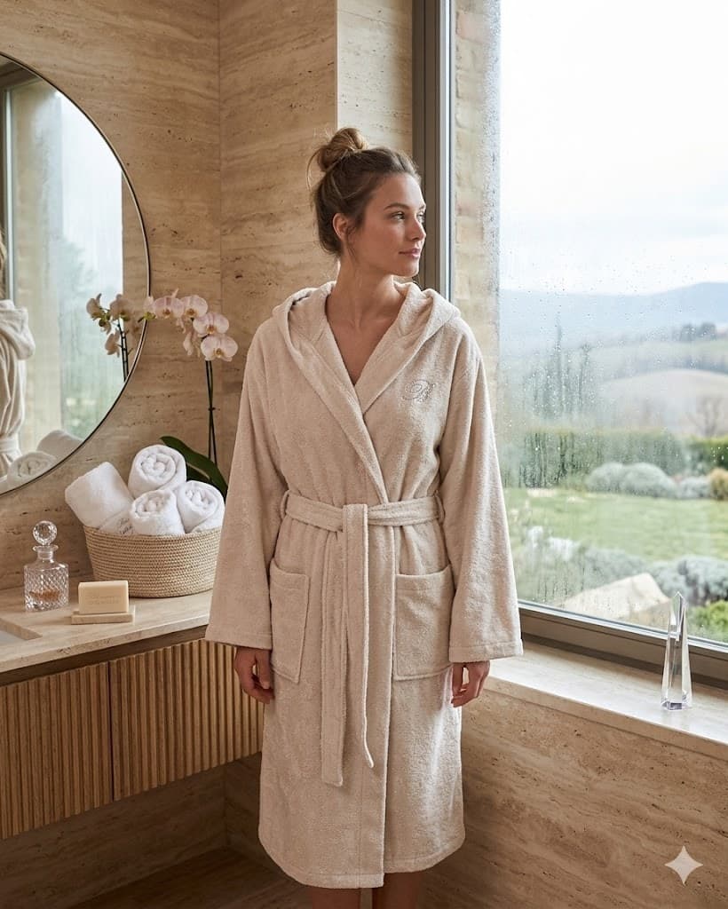Accappatoi Blumarine Benessere con cappuccio – Lusso e Relax di Classe - 30