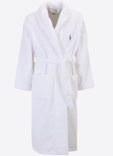 Accappatoio ! Ralph Lauren  Puro Cotone con Cappuccio - Lusso e Comfort - 7