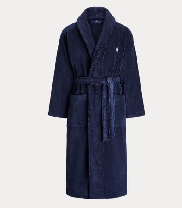 Accappatoio ! Ralph Lauren  Puro Cotone con Cappuccio - Lusso e Comfort - 9