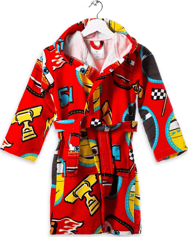 Accappatoio Cars Speed ! Caleffi Kids in Cotone Perfetto per Bambini - 4
