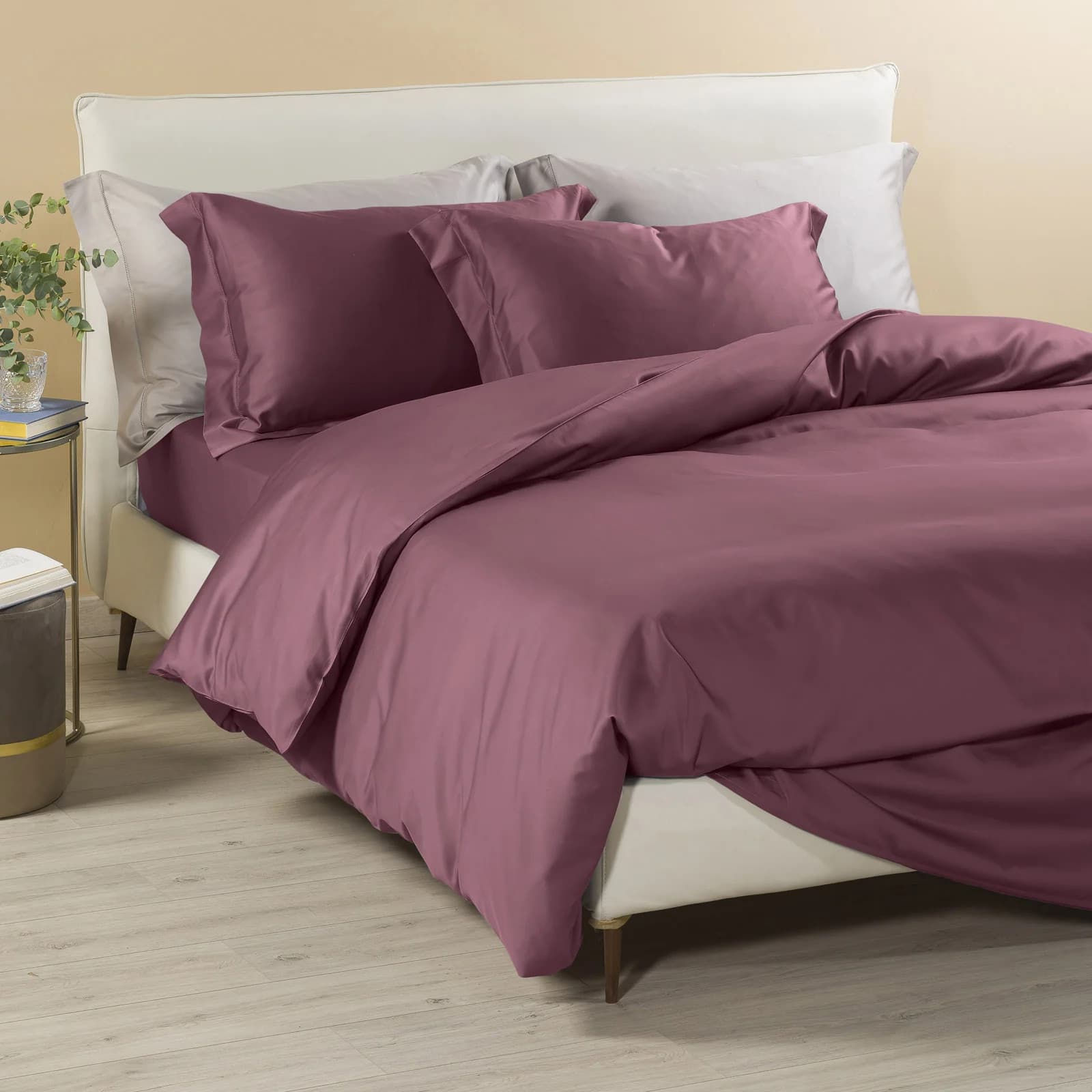 Copripiumino Raso Meraviglioso ! Caleffi Completo In Raso Di Cotone Matrimoniale  Dreaming - Eleganza e Comfort - 61