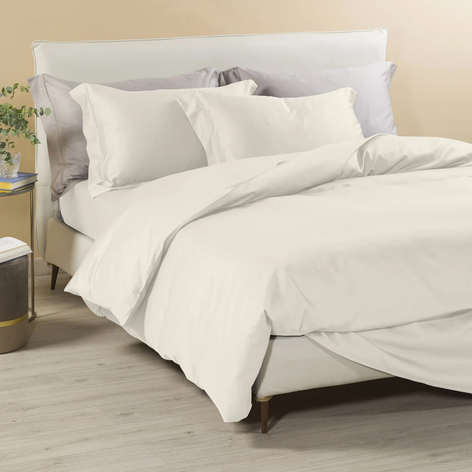 Copripiumino Raso Meraviglioso ! Caleffi Completo In Raso Di Cotone Matrimoniale  Dreaming - Eleganza e Comfort - 60