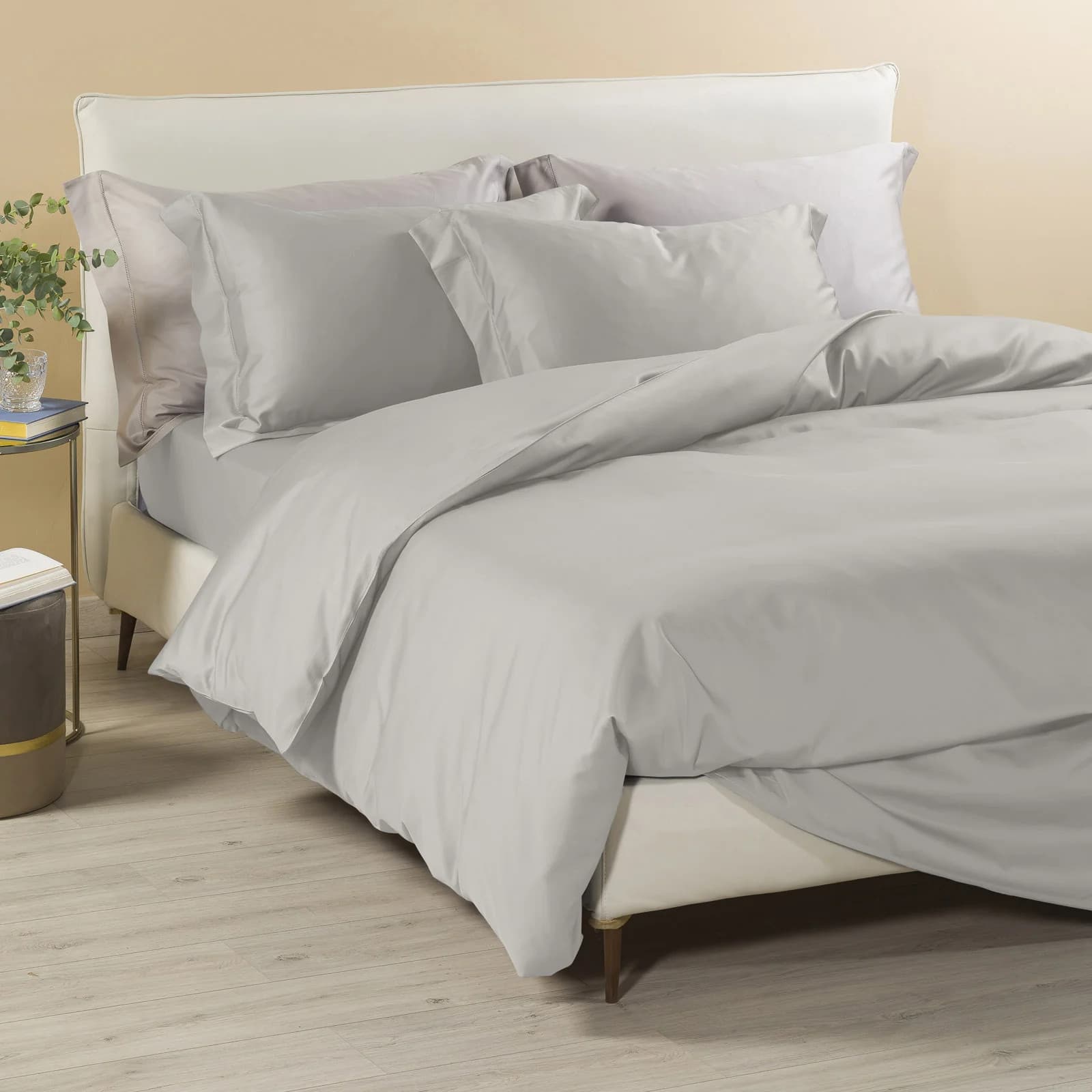 Copripiumino Raso Meraviglioso ! Caleffi Completo In Raso Di Cotone Matrimoniale  Dreaming - Eleganza e Comfort - 65