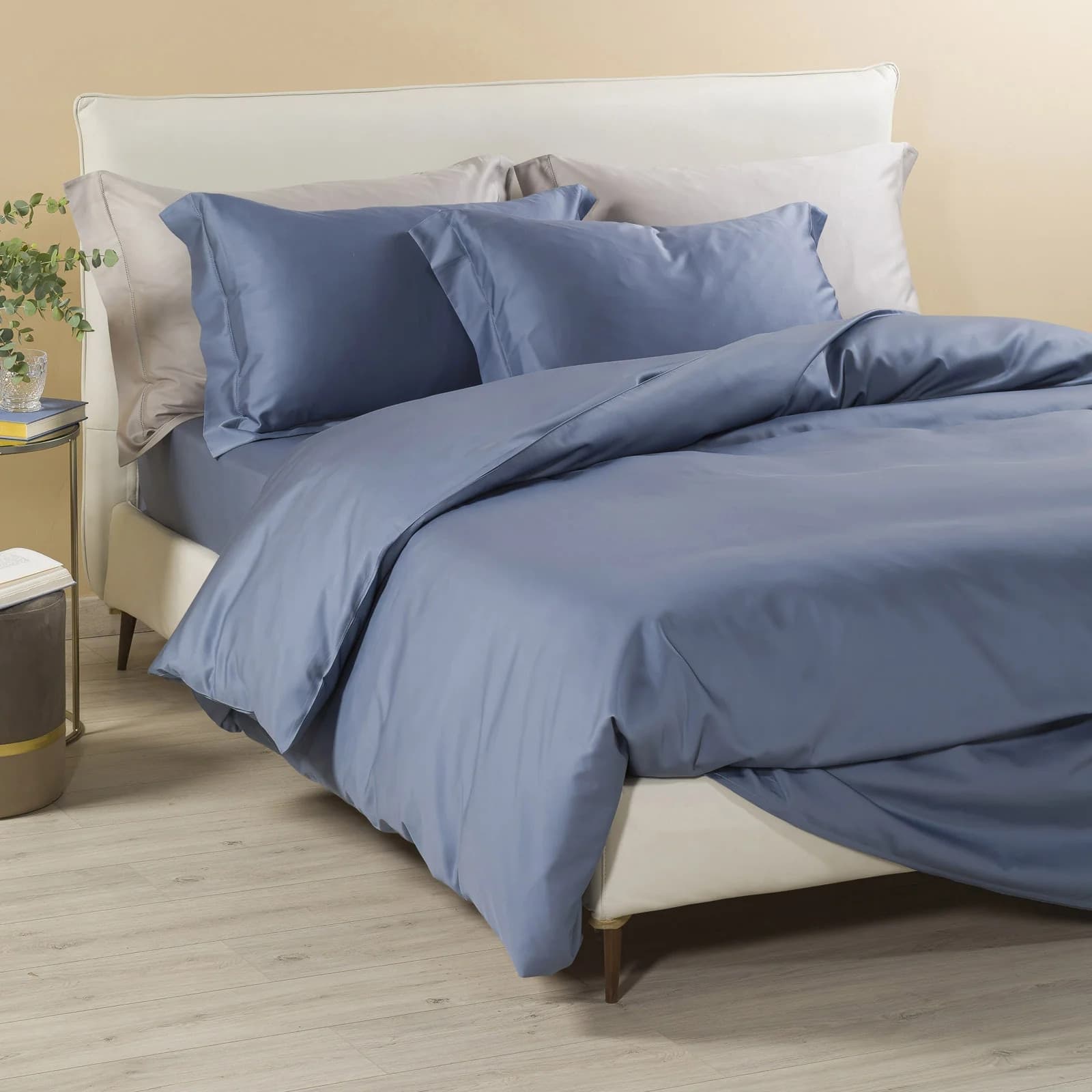 Copripiumino Raso Meraviglioso ! Caleffi Completo In Raso Di Cotone Matrimoniale  Dreaming - Eleganza e Comfort - 12