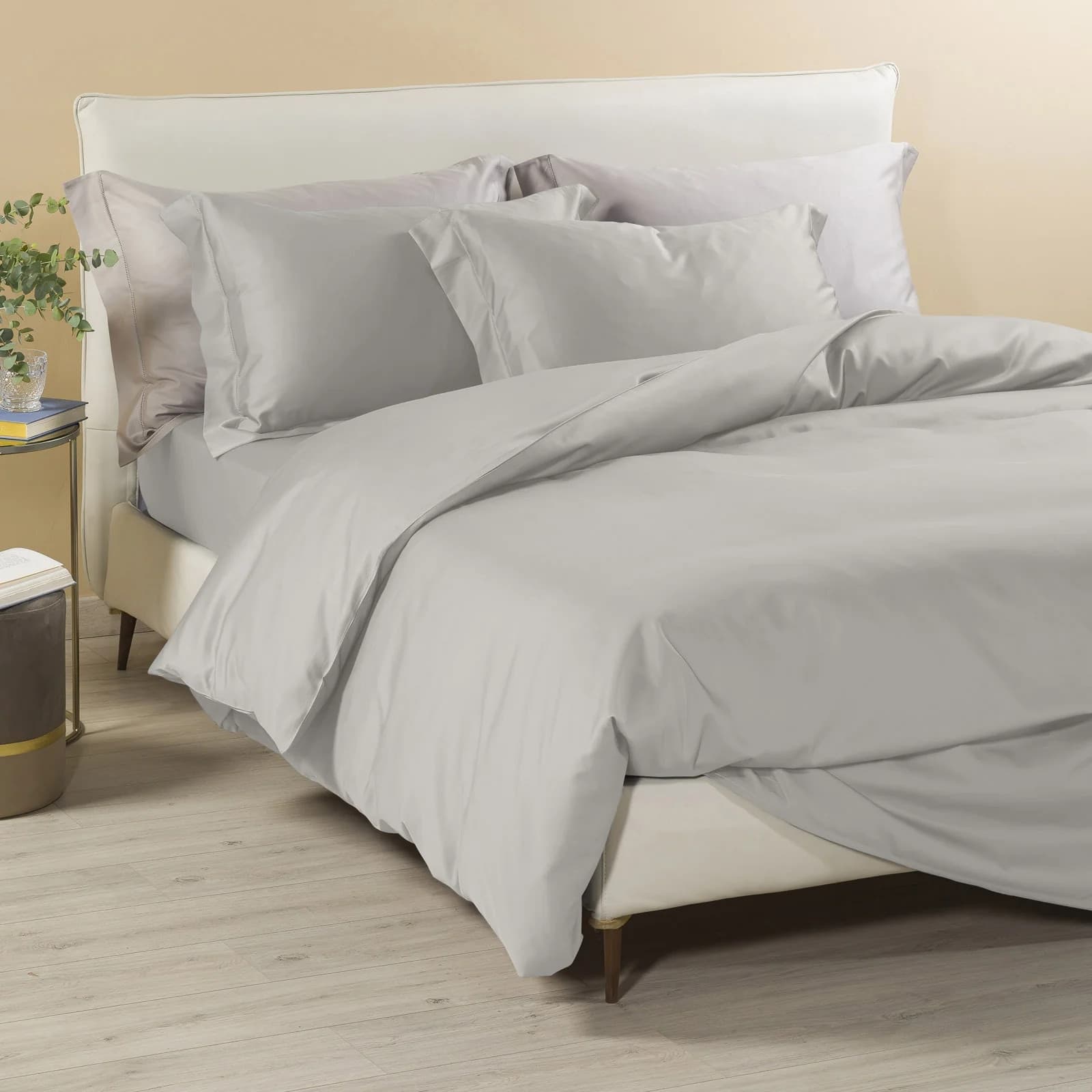 Copripiumino Raso Meraviglioso ! Caleffi Completo In Raso Di Cotone Matrimoniale  Dreaming - Eleganza e Comfort - 20