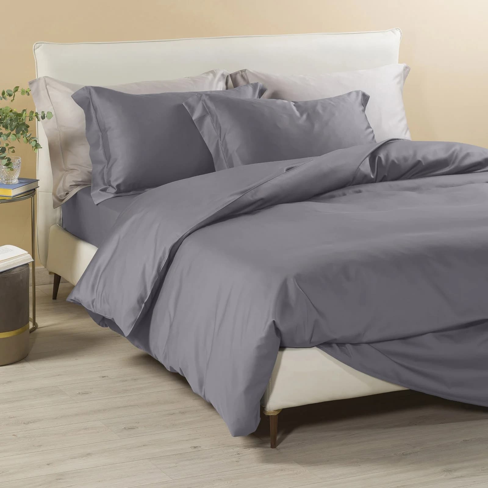 Copripiumino Raso Meraviglioso ! Caleffi Completo In Raso Di Cotone Matrimoniale  Dreaming - Eleganza e Comfort - 30