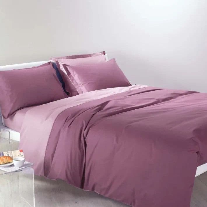 Copripiumino Bicolor ! Caleffi: Completo in Cotone Morbido, Stile Moderno e Comfort Assoluto in Set copripiumini e federe Anastasi - Marsala, commercioVirtuoso.it