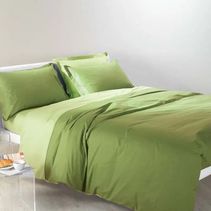 Copripiumino Bicolor ! Caleffi: Completo in Cotone Morbido, Stile Moderno e Comfort Assoluto in Set copripiumini e federe Anastasi - Marsala, commercioVirtuoso.it
