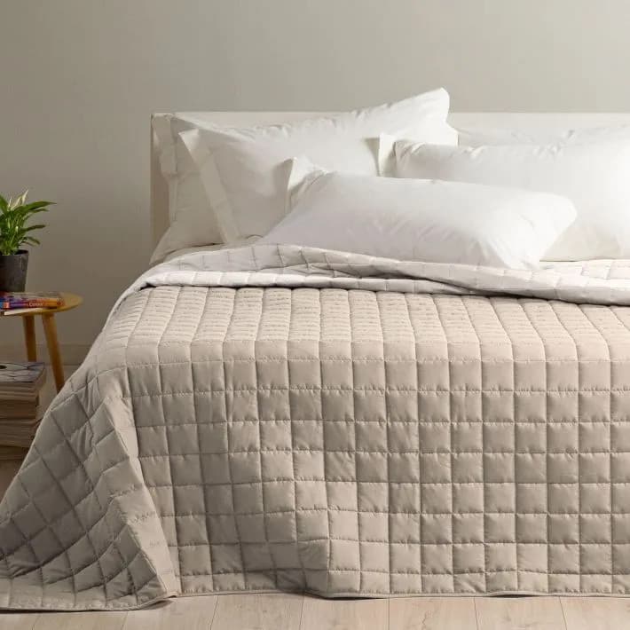 Copriletto Trapuntato Modern ! Caleffi in Microfibra - Eleganza e Comfort per Ogni Stagione - 79