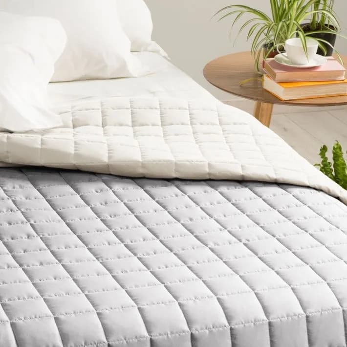 Copriletto Trapuntato Modern ! Caleffi in Microfibra - Eleganza e Comfort per Ogni Stagione - 48