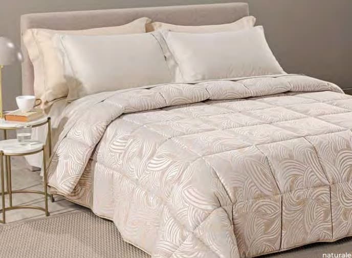 Trapunta Apollo ! Caleffi: Raso Jacquard, Lusso e Calore per il Tuo Letto