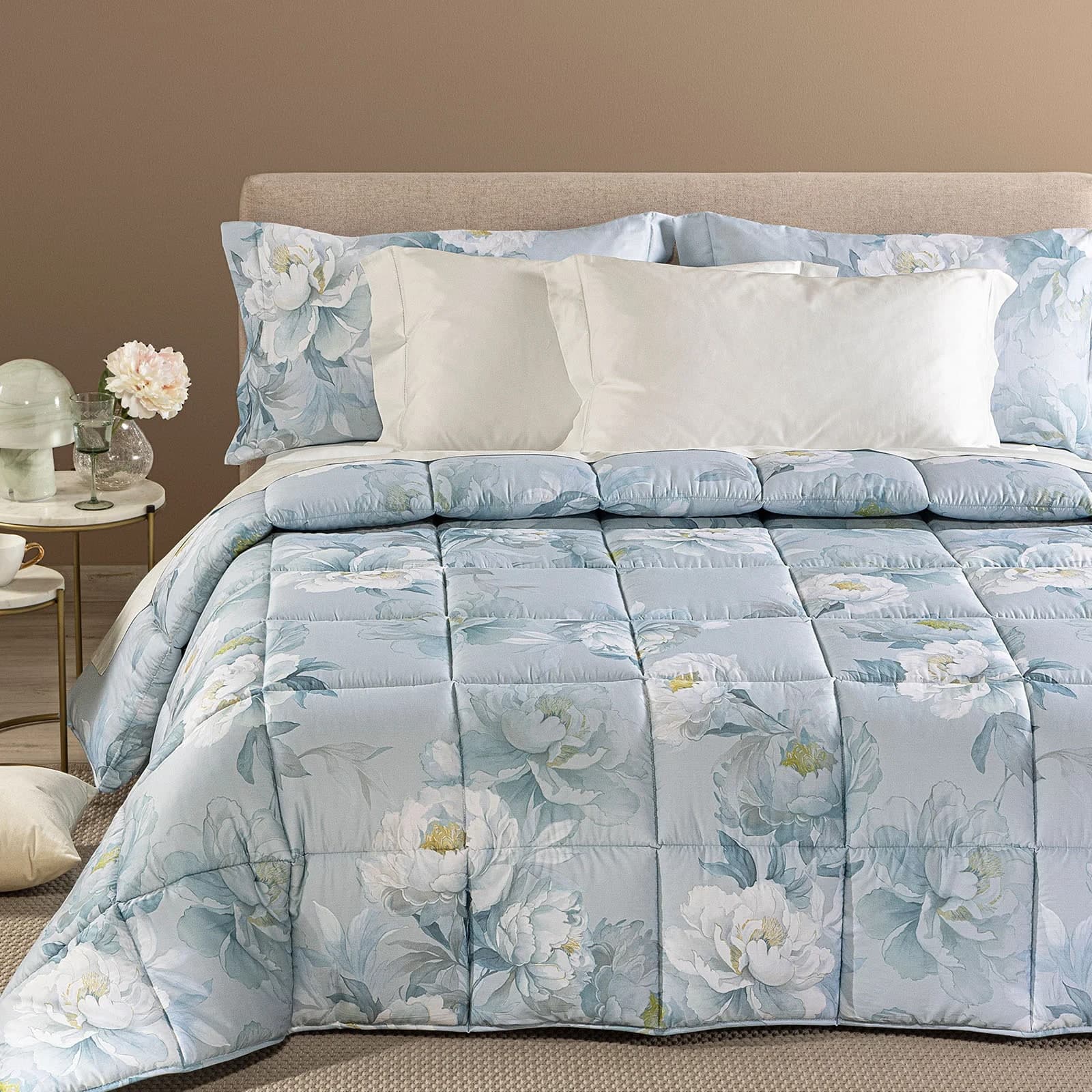 Trapunta Eloise ! Caleffi Dreaming: Raso di Cotone Rosa, Lusso e Romanticismo per il Tuo Letto in prodotto Anastasi - Marsala, commercioVirtuoso.it